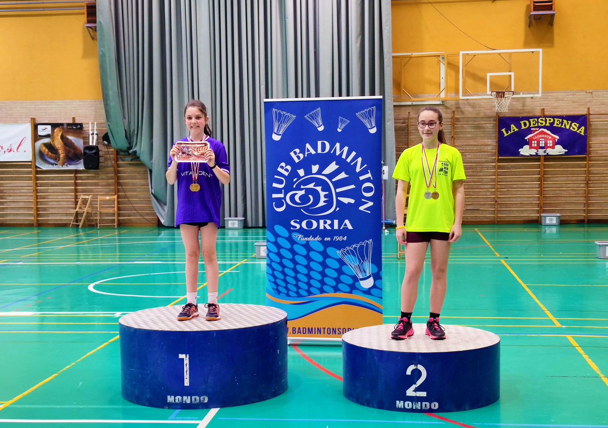 BadmValladolid's tweet photo. 🏆 | ¡TRIPLETE HISTÓRICO! 🤩

Iker Bartolomé y Clara Vidal triunfan de manera sobresaliente este fin de semana en el #TTRSoriaS13S17 ganando sus tres modalidades 🔝🔥

🥇 IM S13: IKER BARTOLOMÉ
🥇 IF S13: CLARA VIDAL
🥇 DX S13: IKER BARTOLOMÉ - CLARA VIDAL

#ORGULLOPucelano💜 https://t.co/vUavBeCE2J