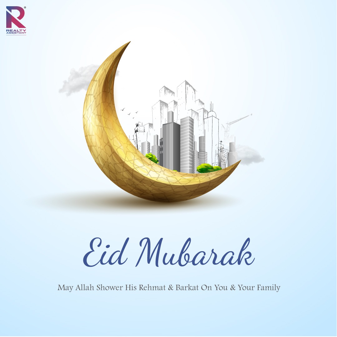 RealtyAssistan's tweet photo. May Allah’s blessings fill your life with joy &amp; happiness &amp; open all doors of success for you &amp; your family. Eid Mubarak!

#EID #RealtyAssistant #Property #NewHome #Realtor #PropertyPathshala #EidMubarak #Ramadan #Love #EIDCollection #Islam #Muslim #Allah #HappyEID #Quran #India https://t.co/wkIbcdJNcg