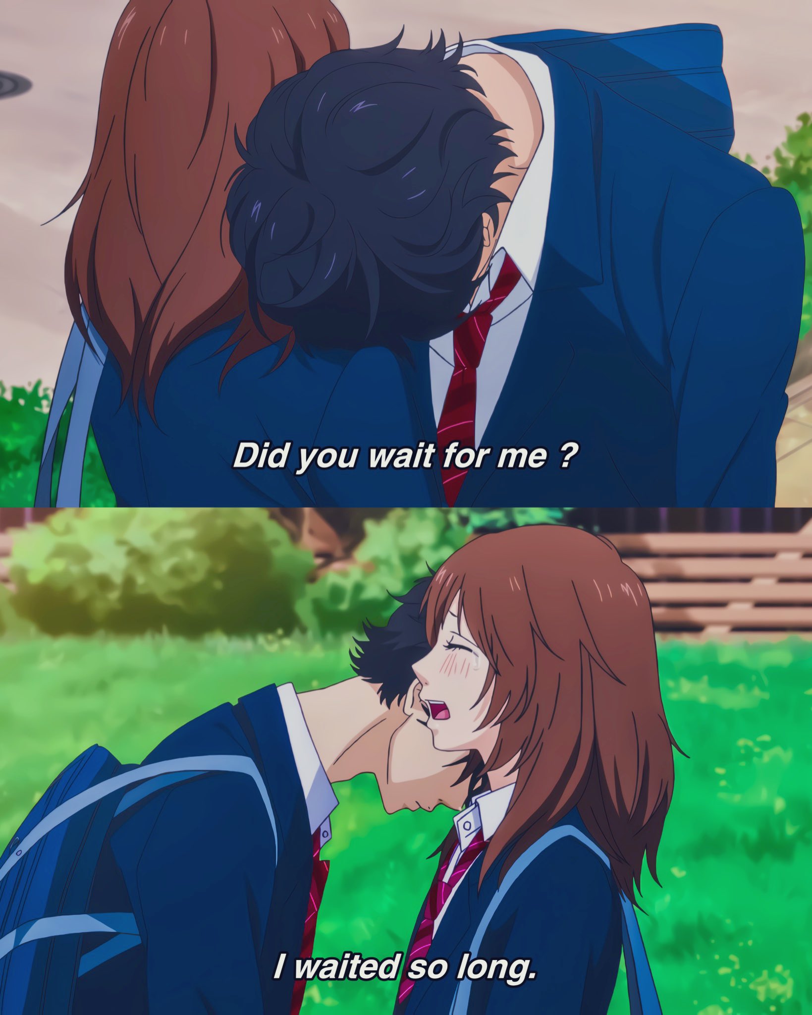 anime aesthetics on X: Anime : Ao Haru Ride  / X