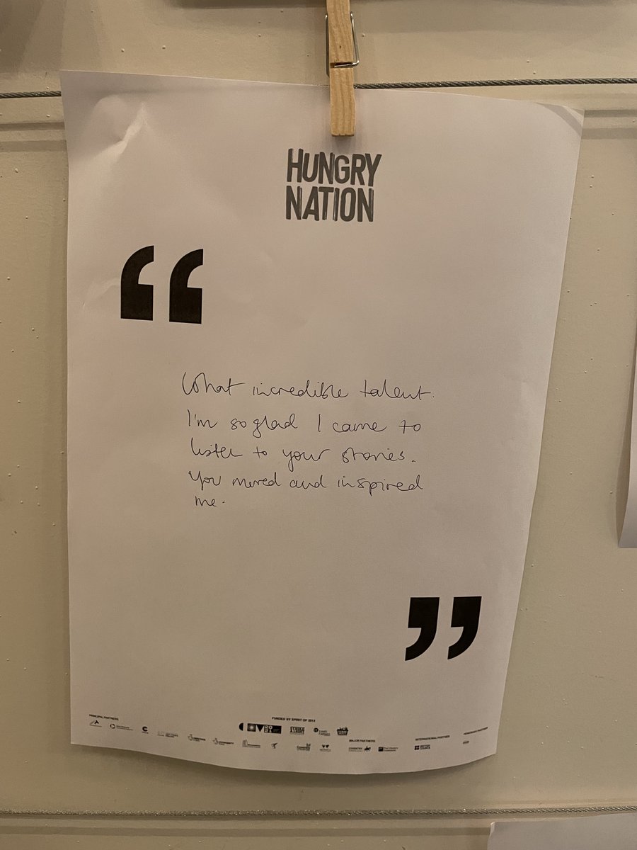 Thank you to everyone who came to see Hungry Nation last week. The response has been amazing and we are so proud of our incredible team who worked so hard to make it all happen. 

Thank you to @strike_a_light, <a href="/albanytheatre/">Albany Theatre</a>, <a href="/Coventry2021/">Coventry UK City of Culture 2021</a> and @FeedingCoventry.