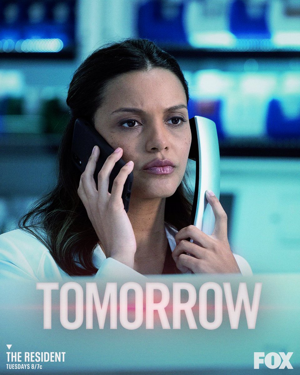 ResidentFOX's tweet photo. Counting down until #TheResident returns TOMORROW at 8/7c on @FOXTV. https://t.co/RC8qyjs5GZ