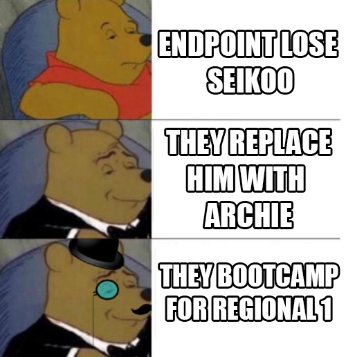 TeamEndpoint's tweet photo. Oh yeah, it's all coming together 😏
@archie_ @RelatingWave @LoREclipse @Metsanauris another W incoming..?
#BootcampBuff https://t.co/GiWESSOSTM