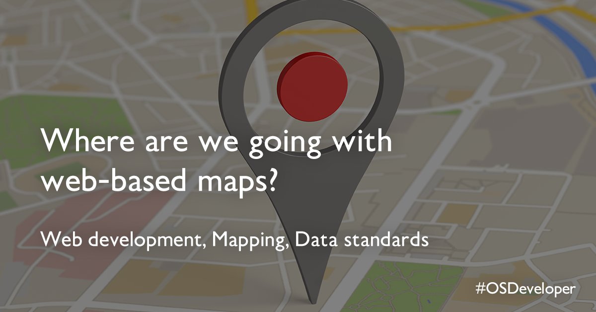 OrdnanceSurvey's tweet image. The evolution of web mapping has enabled a far more integrated and collaborative ecosystem than ever before.
Find out about new data standards and join a free code sprint to learn more: ow.ly/hcjj50IWOQH
#OSDeveloper