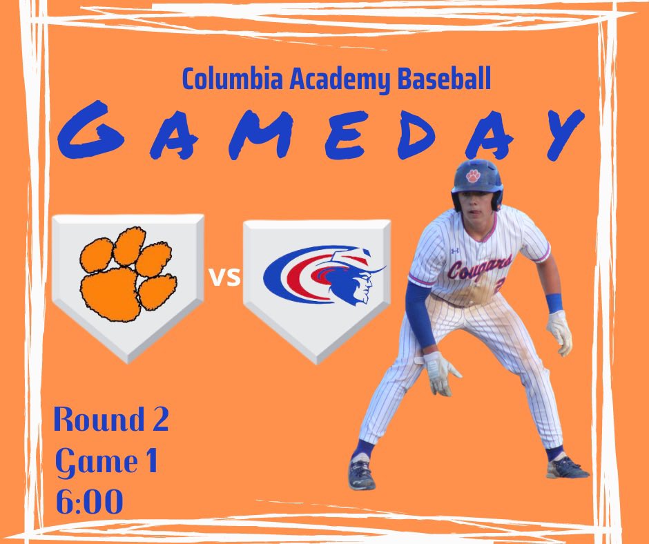 SECOND ROUND STARTS TODAY!!!

📍Columbia Academy
🆚 Copiah Academy 
⏰ 6:00