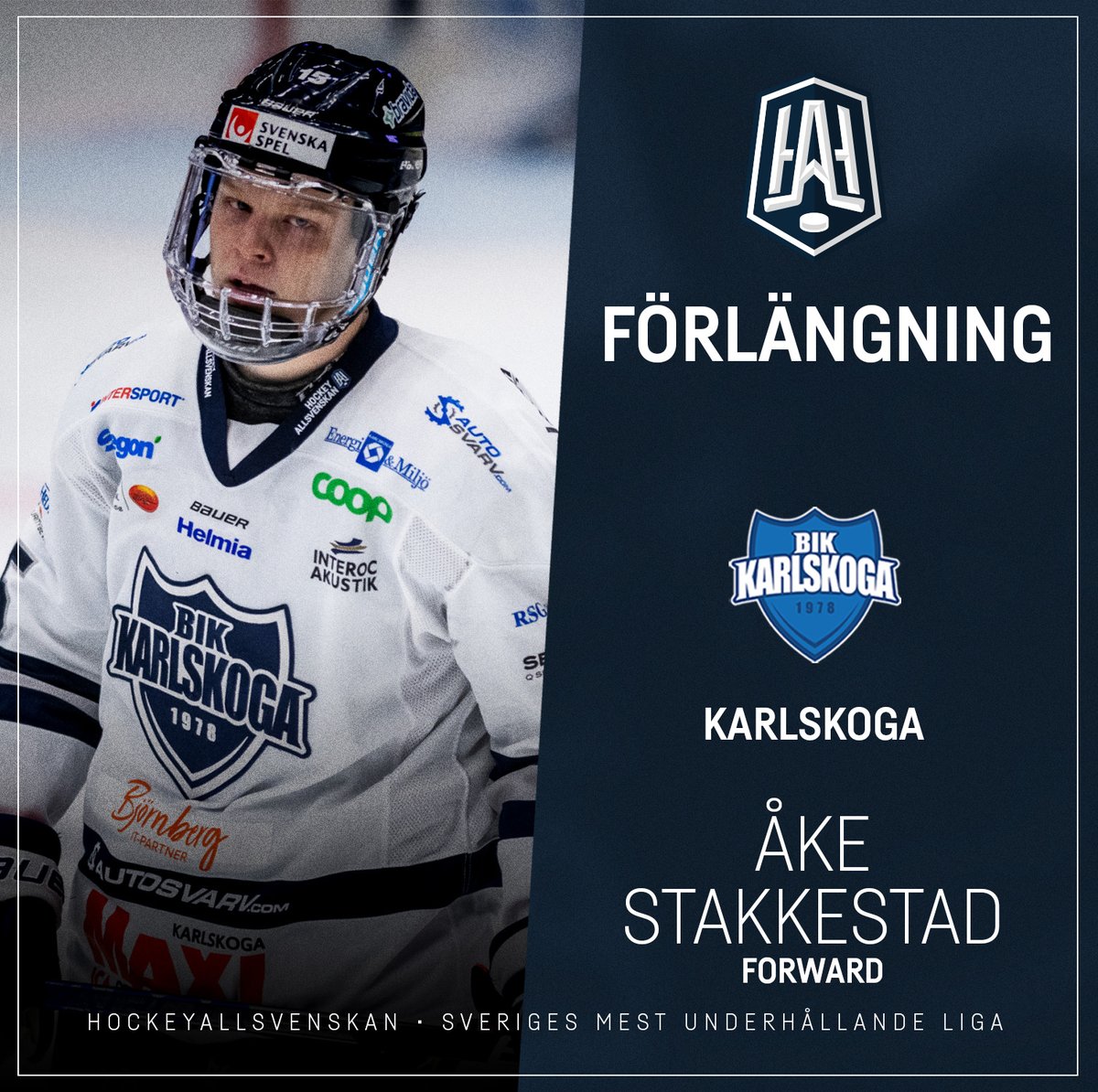 JVM-forwarden imponerade i slutspelet - nu förlänger han med <a href="/BIK_Karlskoga/">Bofors IK Karlskoga</a>: hockeyallsvenskan.se/newsfeed/6frea…
#twittpuck #hockeyallsvenskan #sverigesmestunderhållandeliga
