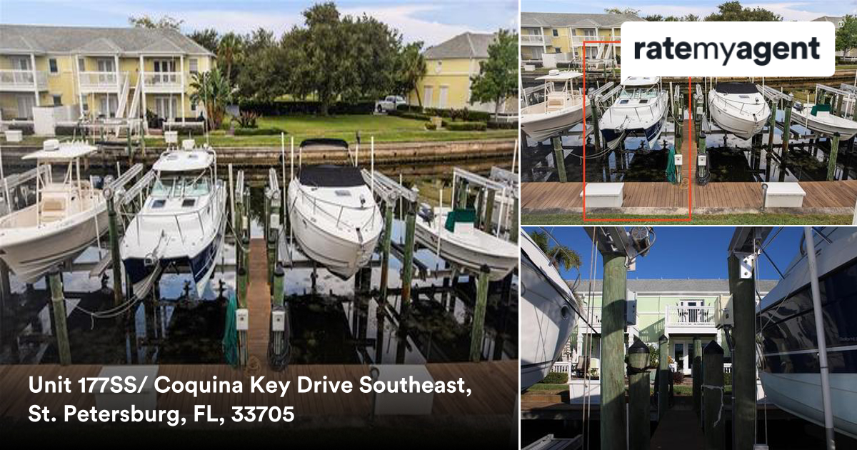 KyleSasserRE's tweet photo. 📍 Unit 177SS/ Coquina Key Drive Southeast, St. Petersburg, FL, 33705

My latest sale on #ratemyagent
https://t.co/KJQUyhCBj2 https://t.co/dO8QB0WAEu
