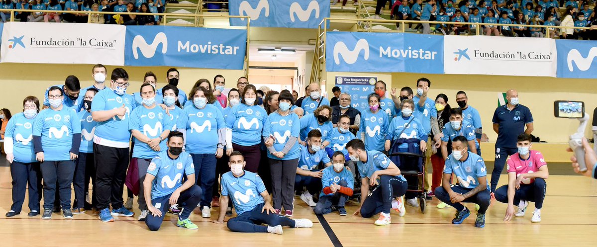 📃🤩 Éxito rotundo de la #GiraMovistarMegacracks tras su parada en Ocaña (Toledo) 

¡La plantilla de #MovistarInterFS continúa su marcha por España! 

➕La jornada de hoy 👇🏻
cutt.ly/6GDyZFv

#MuchoMasQueFutbolSala #InteristaSoy <a href="/movistar_es/">Movistar España</a> <a href="/Telefonica/">Telefónica</a>