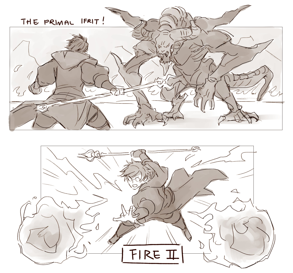 FFXIV journal entry 5: Fighting fire with fire......... 