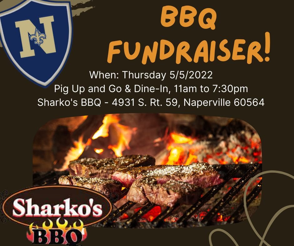 Naperville Saints Football (@napervillesnts) on Twitter photo You never need an excuse for good BBQ!! But ... if you were looking for one, here it is! Stop by <a href="/SharkosBBQ/">Sharkos BBQ</a> at 4931 S. Route 59 in Naperville on Thursday 5/5/2022 between 11am and 7:30pm. Mention <a href="/NapervilleSnts/">Naperville Saints Football</a> when you order and part of the proceeds will go to the Saints! You never need an excuse for good BBQ!! But ... if you were looking for one, here it is! Stop by <a href="/SharkosBBQ/">Sharkos BBQ</a> at 4931 S. Route 59 in Naperville on Thursday 5/5/2022 between 11am and 7:30pm. Mention <a href="/NapervilleSnts/">Naperville Saints Football</a> when you order and part of the proceeds will go to the Saints!