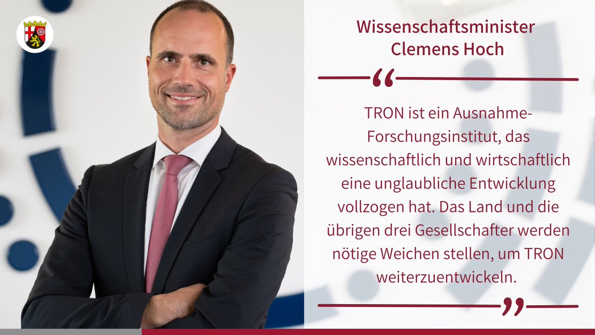 @tronmainz leistet seit Jahren exzellente Forschungsarbeit und ist wichtiger Partner für das Unternehmen <a href="/BioNTech_Group/">BioNTech SE</a>. Künftig soll TRON auf dem Gelände der <a href="/UnimedizinMainz/">Universitätsmedizin Mainz</a> räumlich neu aufgestellt werden, um Synergieeffekte in der Immuntherapie zu erzielen.