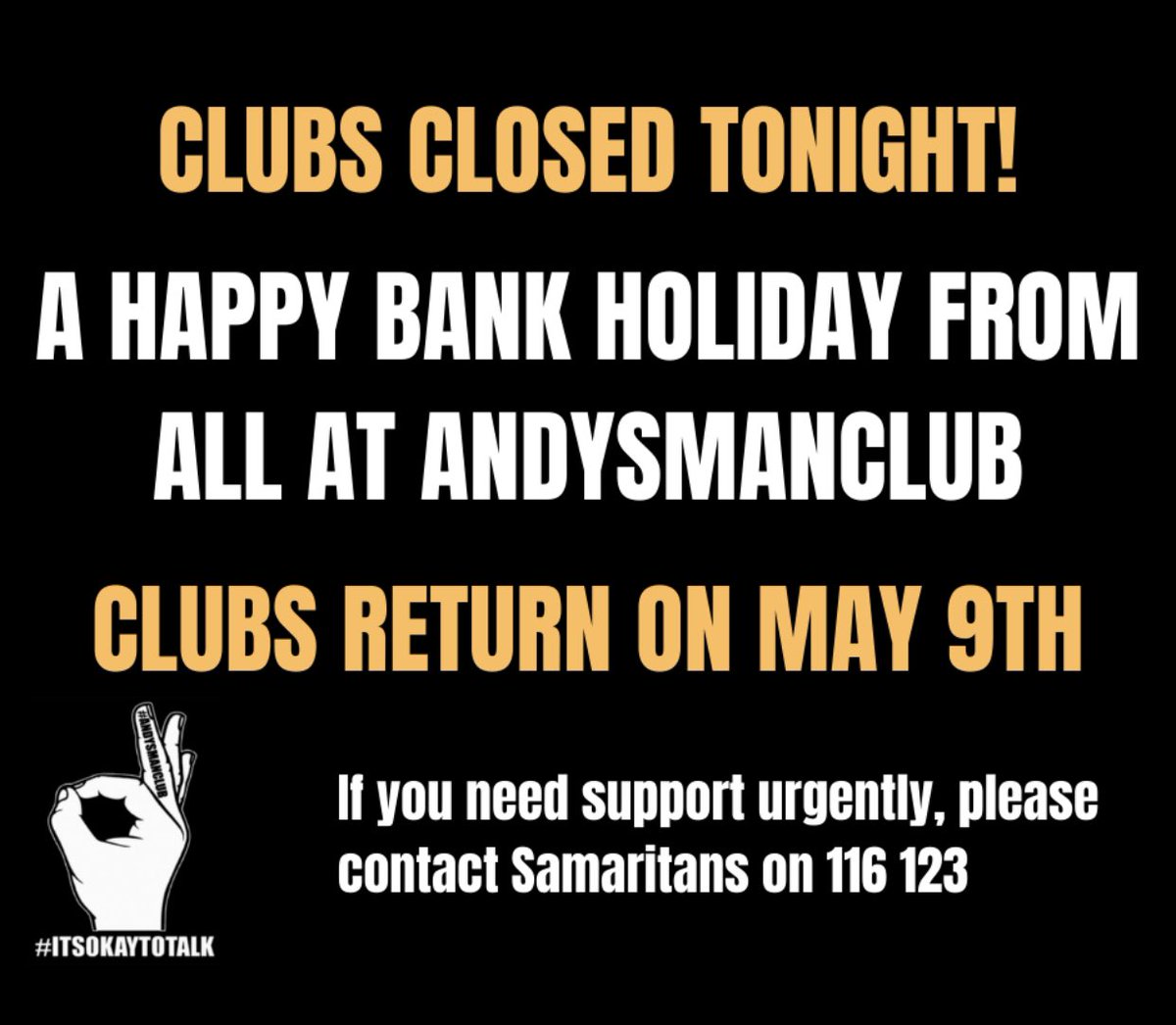 #ANDYSMANCLUB (@andysmanclubuk) on Twitter photo 
