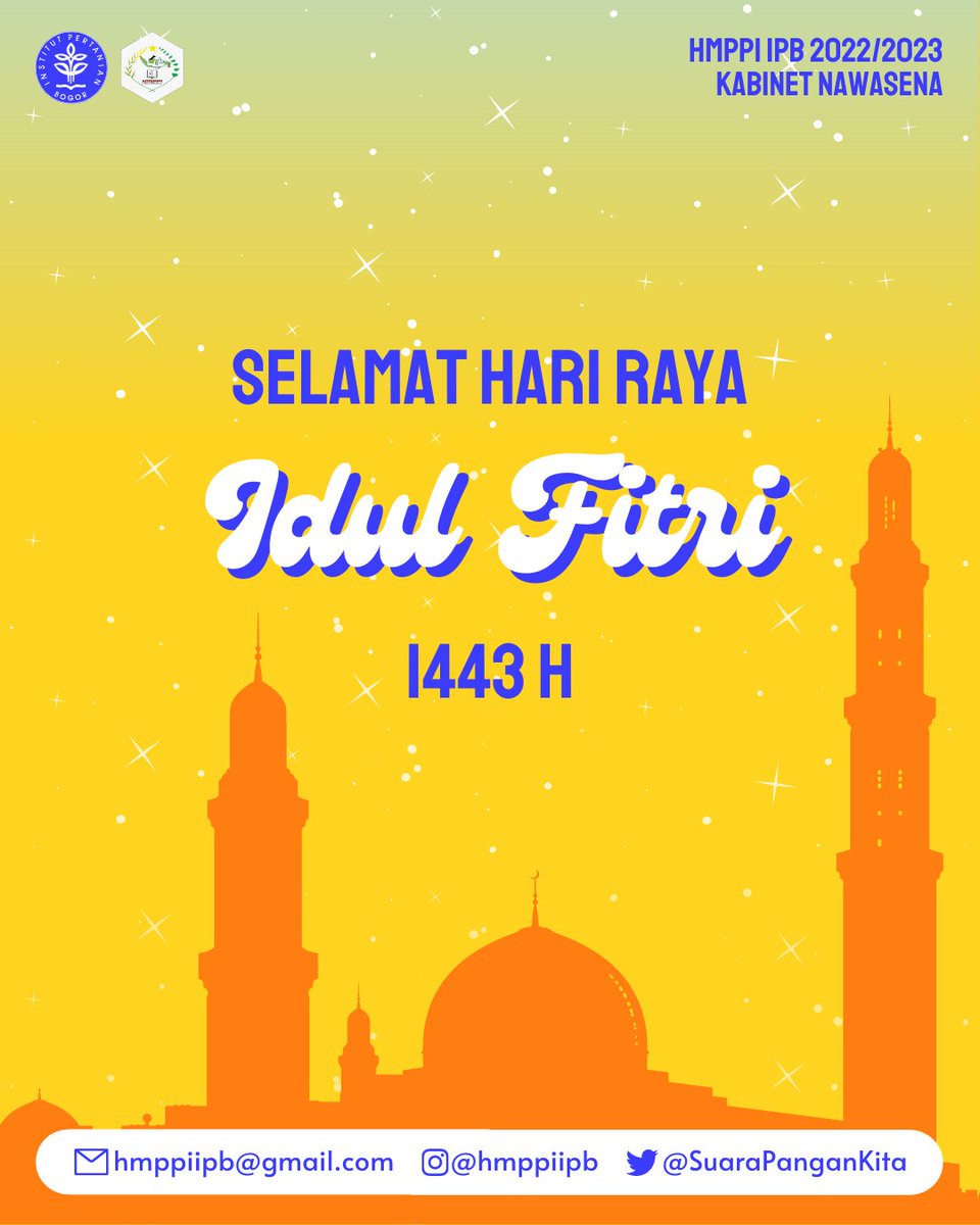 Selamat Hari Raya Idul Fitri 1443 H! 

Mohon maaf lahir dan batin. Semua Allah SWT menerima amal ibadah kita semua dan kita dapat bertemu kembali dengan Ramadhan berikutnya 🥰

instagram.com/p/CdCA4irvGlL/…