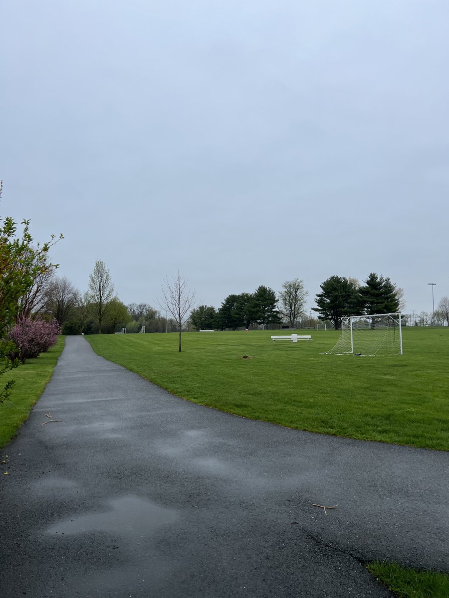 MariKrajczar's tweet photo. Gloomy weather today, but the rain stopped, so I’m getting my walk in. This little red cardinal is always around on my walks. I seek him out and try to take a pic of him whenever I come to the park to walk 😊 #walk #gettingmysteps #birdwatching https://t.co/H3e8CVfUFA