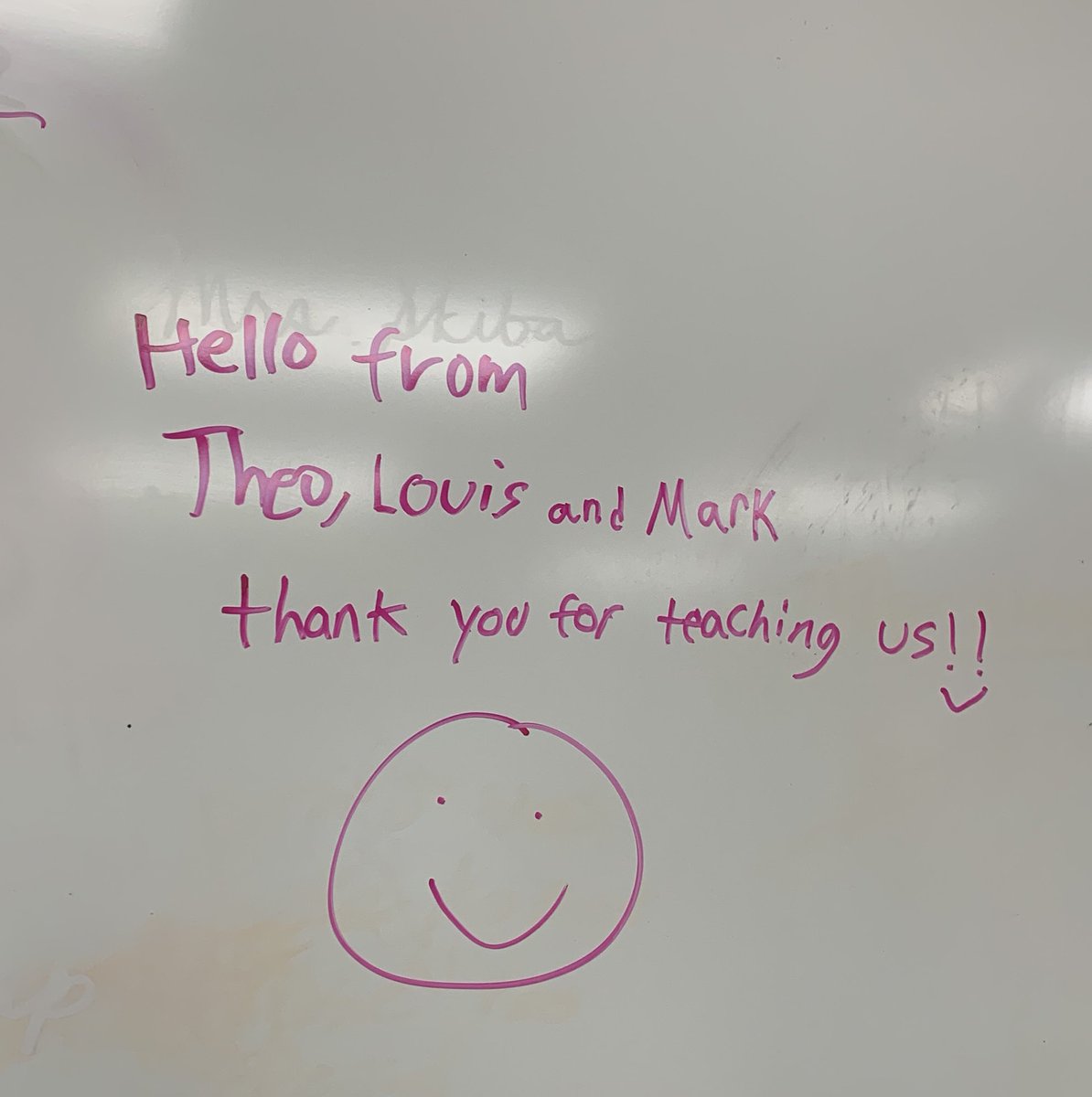 KBteachandstuff's tweet photo. Love coming in to my classroom and getting messages from 3B &amp; 5B alumni who are now @SSSASsaints upper schoolers ❤️ https://t.co/HyIahnEJ2M