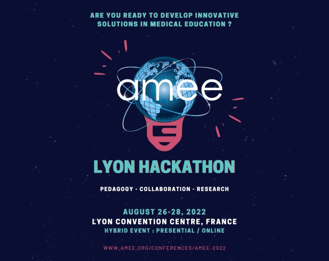 📆 Jeudi 5 mai 20h 

Nouveau webinaire autour de l'organisation du congrès de l'#AMEE2022, son fonctionnement mais aussi échanges autour du Hackathon d'innovations pédagogiques en préparation ! 😊

Rejoignez nous ! 👇

facebook.com/events/s/amee-…