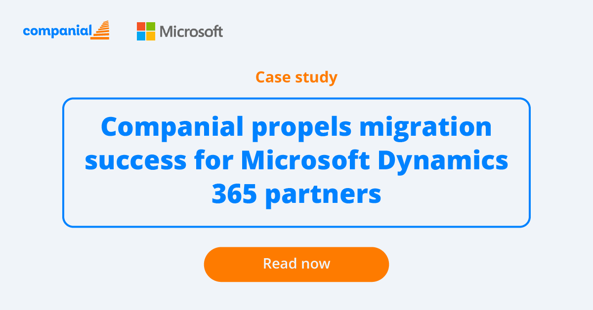 TrueCompanial's tweet photo. Read the case study now to find out more about @Companial‘s expert guidance for #Dynamics365 Business Central migrations and how we could help @Group_COSMO accelerate #cloud migration for the customer base → https://t.co/MRBVuSSNMb 🎯 https://t.co/dJT34tp1JE