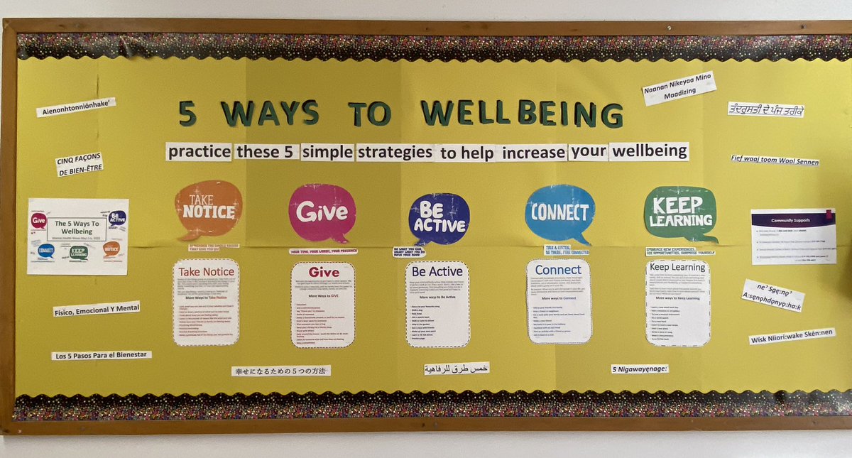 Smile4U72's tweet image. Thank you to our amazing CYW for creating these bulletin boards ❤️
#MentalHealthAwarenessWeek 
@gedsb