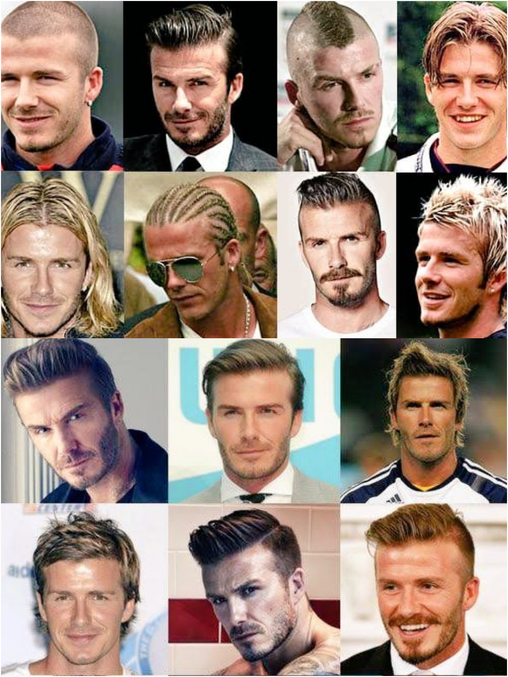 David Beckham's 'trend-setting' hair transformations that shocked the world  | HELLO!