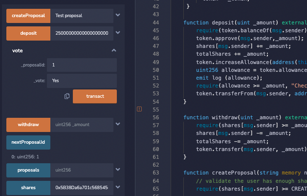 #BSC #IDO #gems #cryptocurrency #BinanceSmartChain #altcoin #altcoins #hodl  

$DFLA now it's also ✅DAO!✅ 

You can submit your proposal in token governance to reach a coordinated goal together.

🔥Another milestone reached🔥 in $DFLA ecosystem
We can prepare launch soon 🚀
