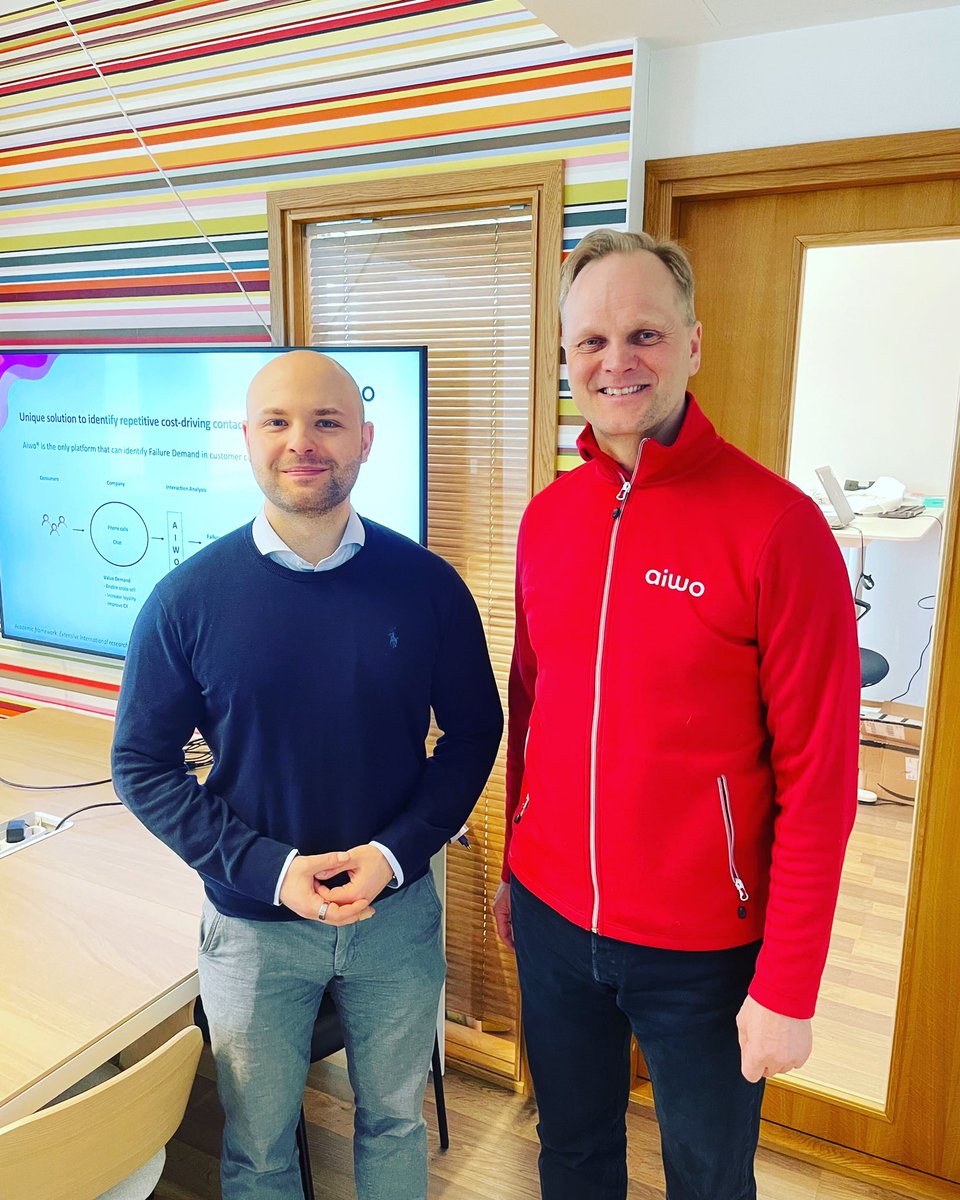 Kansanedustaja <a href="/joonaskontta/">Joonas Könttä</a> kävi tänään Aiwon toimistolla tutustumassa paikalliseen Timanttitekoon: ksml.fi/paikalliset/45…
#timanttiteko #tekoäly #kasvuyritys #CX