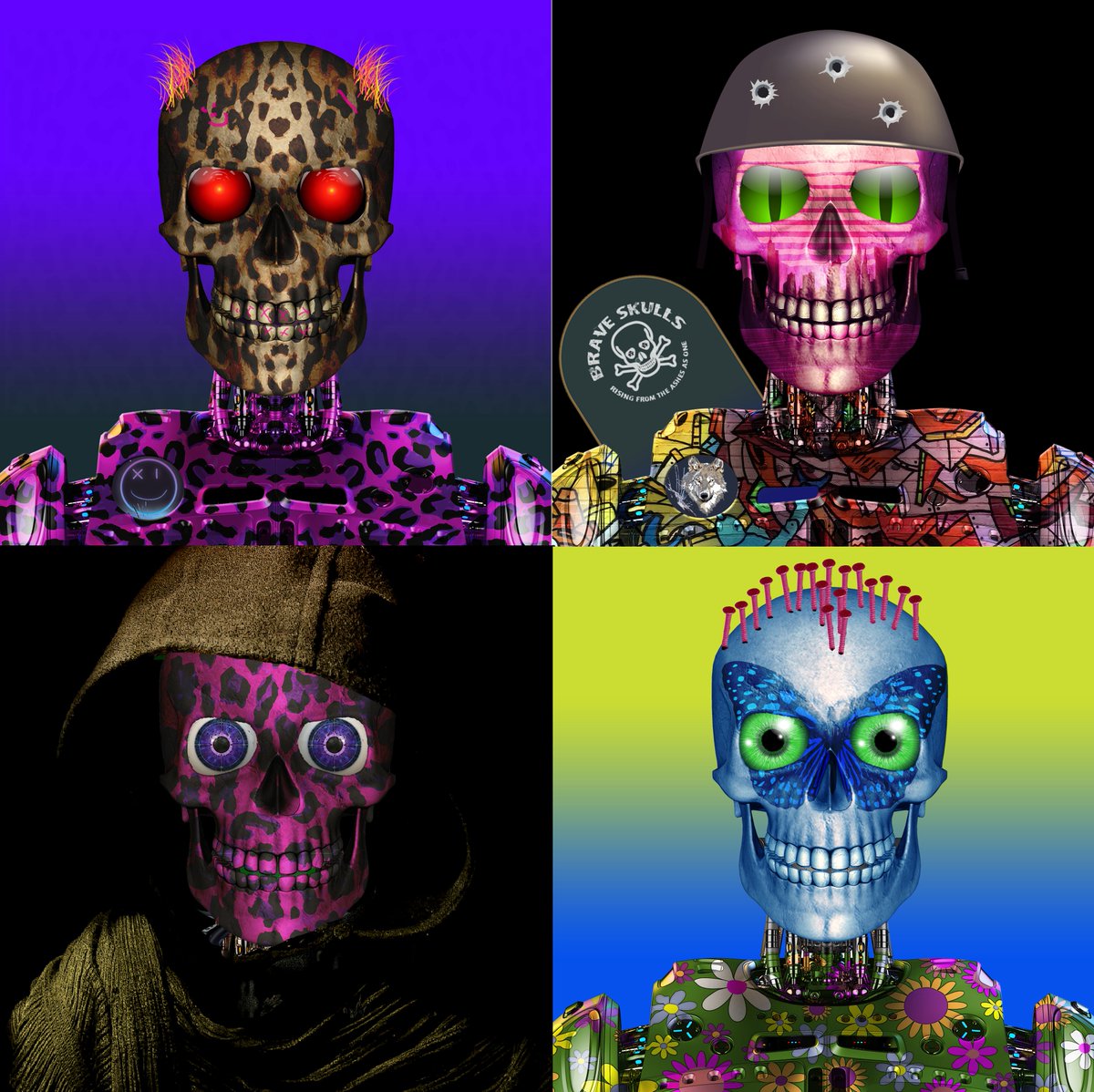 Brave Skulls | NFT Cardano tweet media