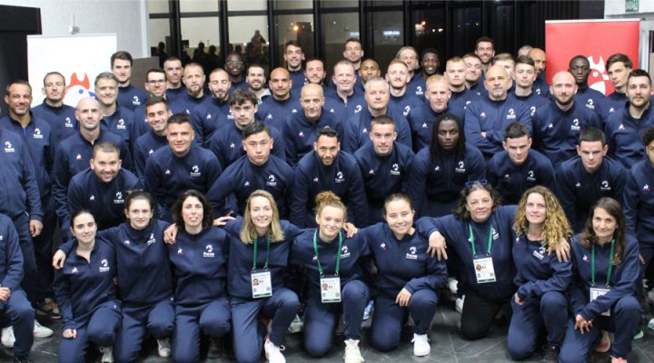 📣 Les 24èmes Deaflympics sont lancés ! Les jeux olympiques des sourds se déroulent à Caixas Do Sul au Brésil jusqu’au 15 mai. 
Ils se tiennent tous les 2 ans. Cette année, l'équipe de France <a href="/FRADeaflympics/">France Deaflympics</a> est partie avec 56 sportifs 💪
Infos ⤵️
