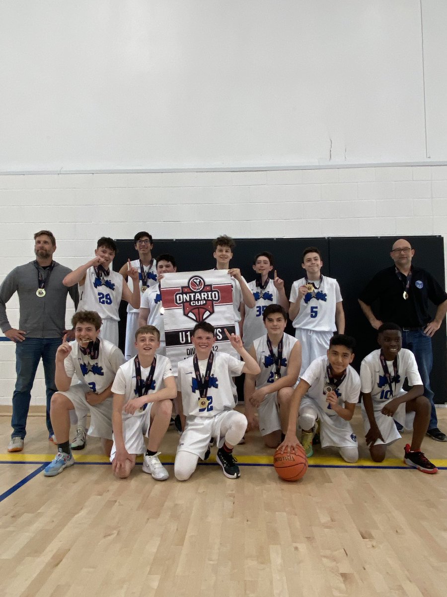 Congratulations to our U14 Boys Ransom on winning division 12 gold at the Ontario Cup #ancastermagic