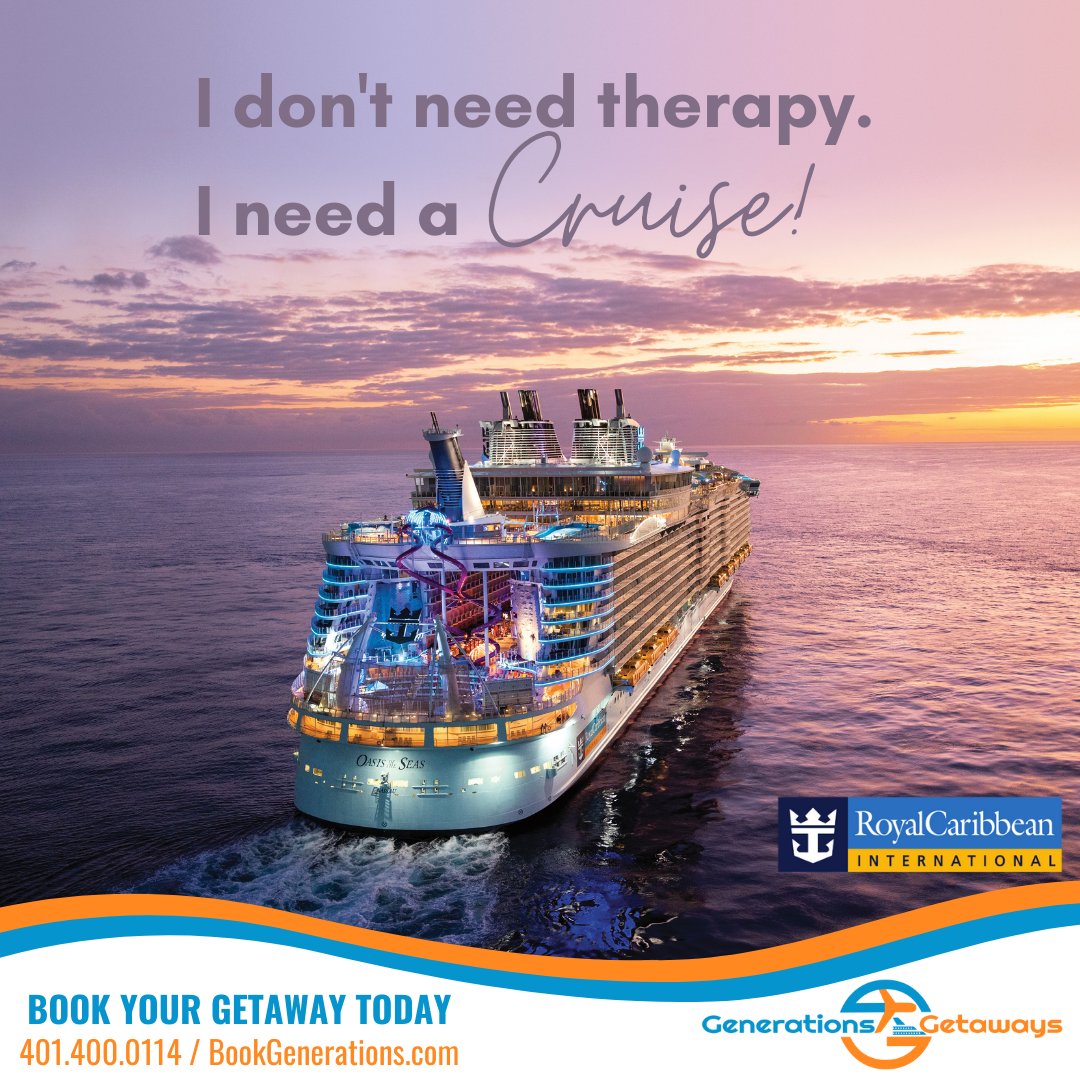 GenGetaways's tweet photo. My therapist is a cruise ship!
#travel #vacation #getaway #cruise #wakeview #caribbeancruise #alaskacruise #cruiselife #cruisequotes #quotestoliveby #travelquotes #GenerationsGetaways #BookGenerations https://t.co/QSXwkwhpaY