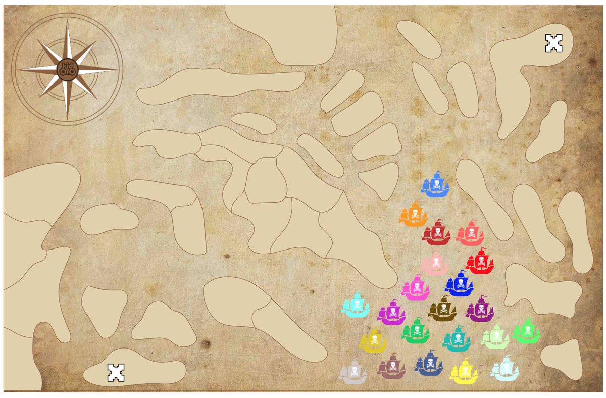 kid_OYO's tweet photo. Here we go! #CodeConquest2022 🔥 ~ Pirate Conquest ~
Upper Elementary Division, #K12CS Hackathon Map Live! #CreativeComputing #ForAll
9:30AM Friday Event Starts, Map Public View:
https://t.co/R2iSglGPCm
200+ hackers, 22 Teams, 1 Trophy 🏆
@OYOclass #OwnRoot $OYO https://t.co/txap4LLoU7