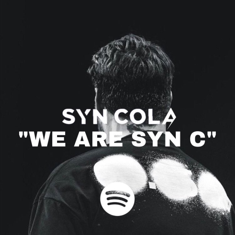 SynCola's tweet image. UPDATED!  Listen to my spotify playlist "WE ARE SYN C" full of music I'm playing or listening to!  🔥

  bit.ly/wearesyncplayl…