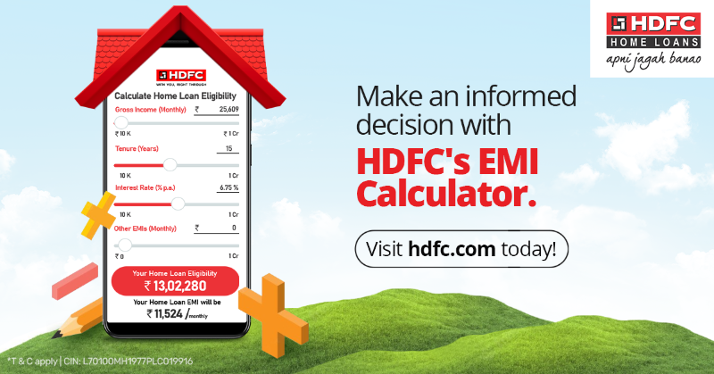 Hdfc home 2024 loan calculator