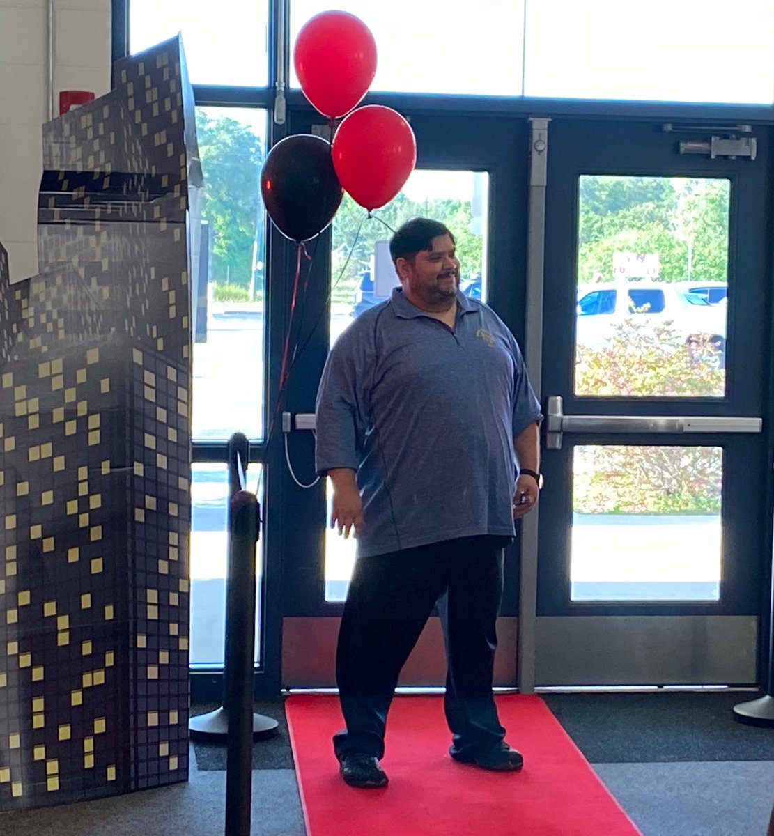 We love our staff members at HMS! Red carpet treatment! Big week planned for our staff! It takes what it takes! <a href="/chadefrazier/">Chad Frazier</a> @LivengoodDC