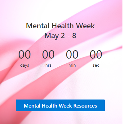 DPwellness4all's tweet photo. Mental Health Week is here! Looking for resources to raise awareness in the classroom? Don't forget to check out the Well-being Sharepoint to access presentations and videos. Let's celebrate this week together #MentalHealthMatters https://t.co/tVLdisGYko https://t.co/USXs1XCKmM