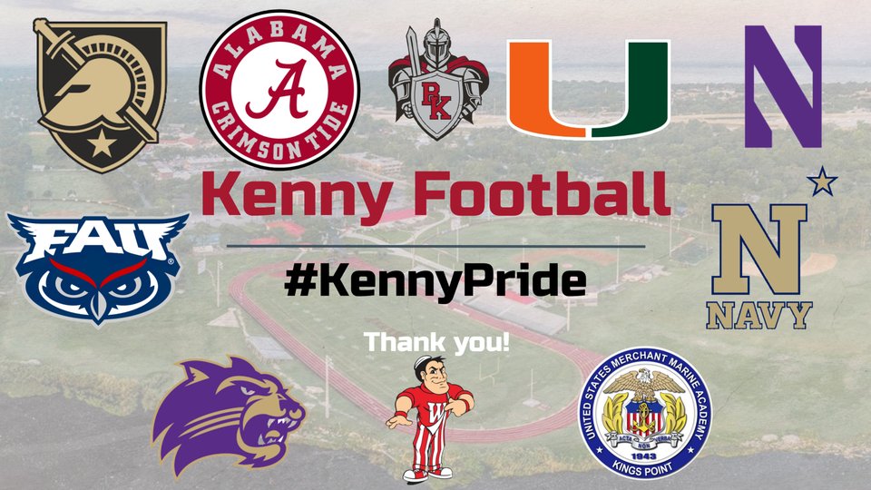 Thank you to all the schools and coaches who came to campus last week to talk about our athletes!  Looking forward to another big week ahead with some more great schools coming through!
#KennyPride #RecruitTheRiver #EEIO
