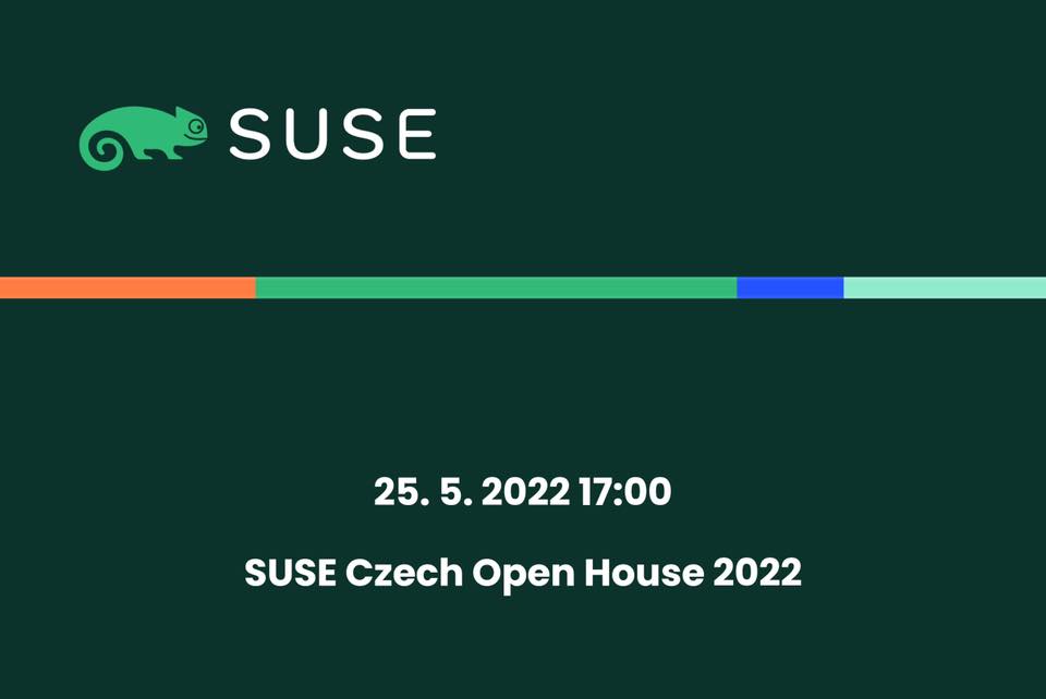 Již ve středu 25. 5. od 17:00 proběhne v #susecz Den otevřených dveří. Můžete se těšit na zajímavé přednášky a spoustu dalšího. Více se dozvíte na more.suse.com/openhousecz
