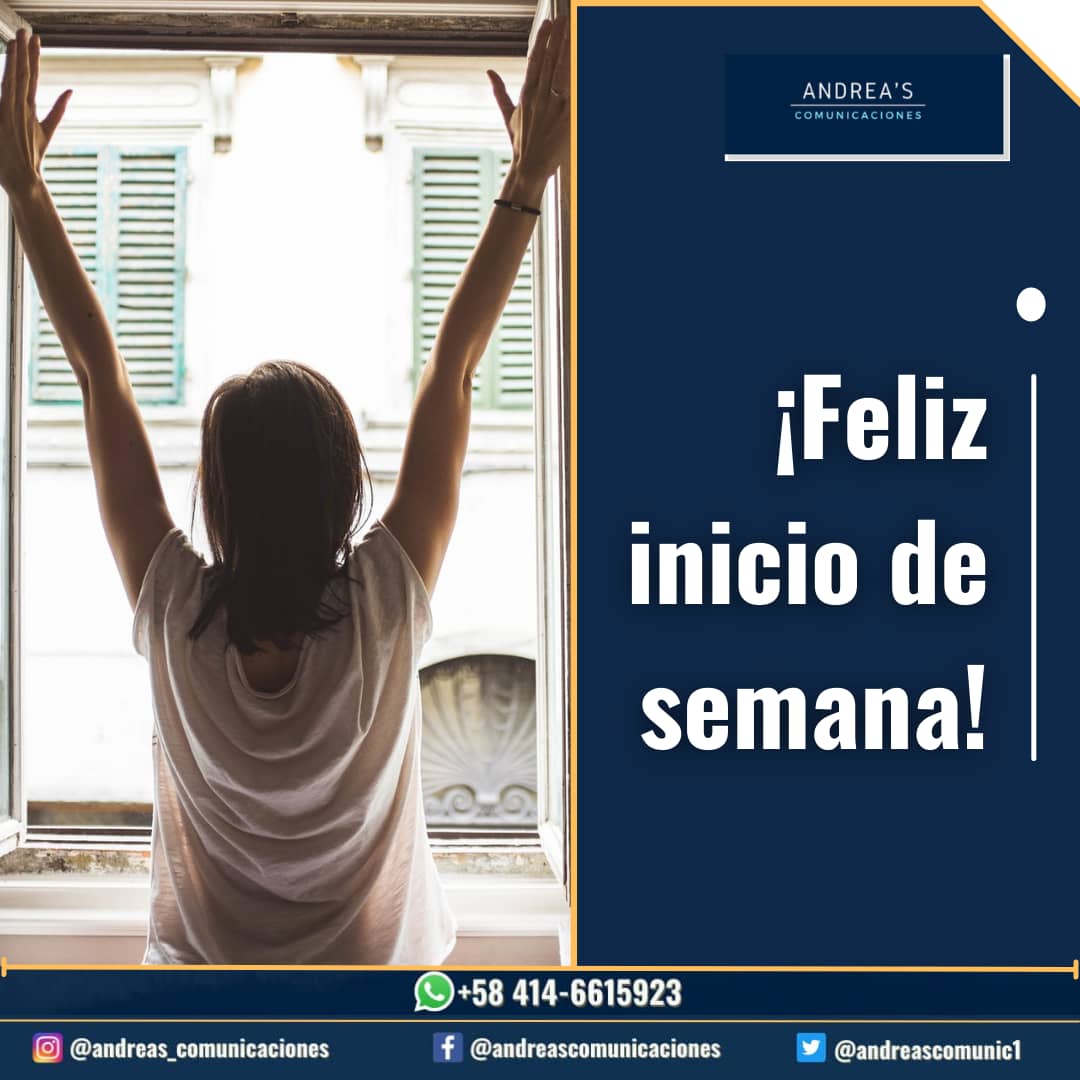 AndreasComunic1's tweet photo. 🙂¡Despierta!🙃

 🙌🏻Dios te dio un nuevo día y la oportunidad de comenzar la semana con una sonrisa👏🏻.

#FelizLunes #FelizInicioDeSemana https://t.co/vizOHHQyOi