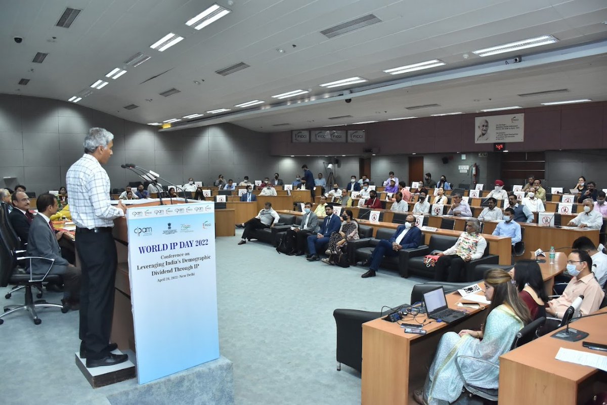 FicciIp's tweet photo. The panels saw thought provoking discussions on -

1. Making India’s Youth IP-Savvy
2. IP Commercialization- Converting Ideas into Assets
3. Unlocking the Creative Economies Potential
4. IP implications for Startups and MSMEs

#FICCI #LetsTalkIP #WorldIPDay2022 #April #IP4Youth https://t.co/57Y5Bx6Eks