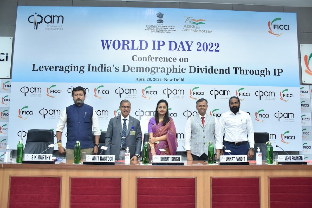 FicciIp's tweet photo. The panels saw thought provoking discussions on -

1. Making India’s Youth IP-Savvy
2. IP Commercialization- Converting Ideas into Assets
3. Unlocking the Creative Economies Potential
4. IP implications for Startups and MSMEs

#FICCI #LetsTalkIP #WorldIPDay2022 #April #IP4Youth https://t.co/57Y5Bx6Eks