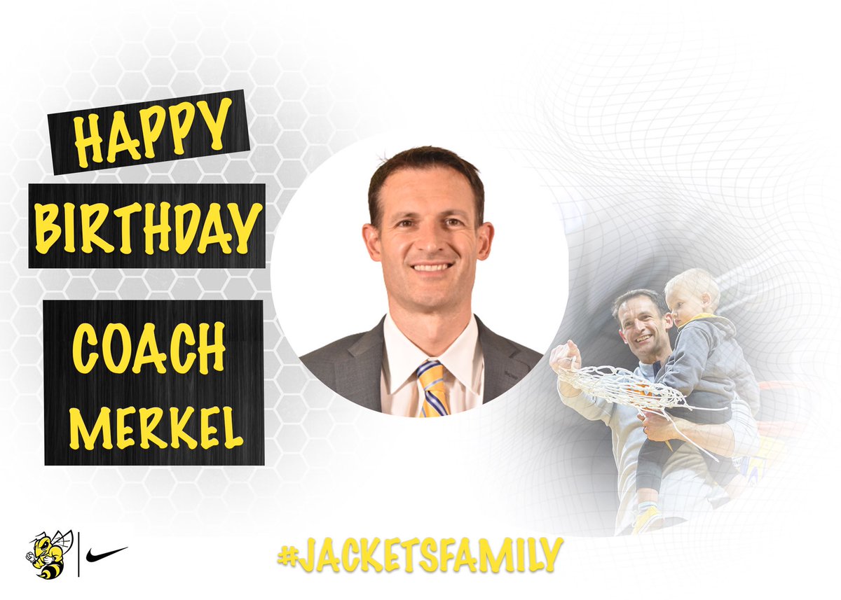 Happy Birthday to the program’s fearless leader, Coach Josh Merkel. Enjoy your day coach!