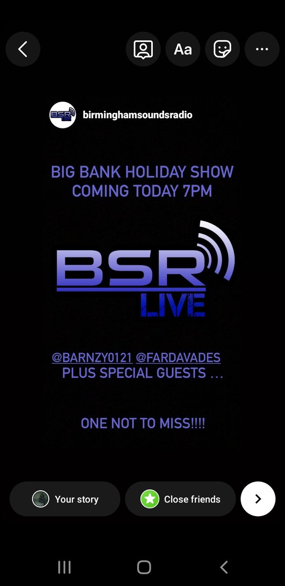 FARDAVADES's tweet image. @Barnzy0121 @bobbynoodlez @LeeBangerdj Vibes Martell Bronxy @ElMessyFlow @DazVortex + More BANK HOLIDAY SPESH 7 TIL WE FEEL LIKE IT VIBES