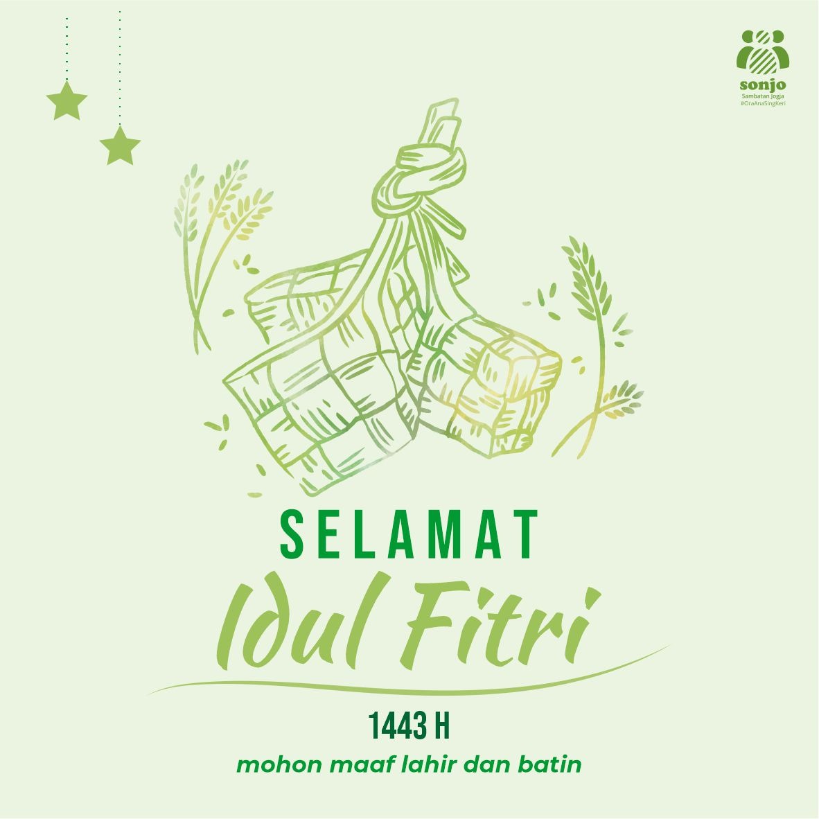 Selamat Hari Raya Idul Fitri 1443 Hijriah. Taqabbalallahu minna wa minkum 🤲 Mohon maaf lahir dan batin, semoga kita semua selalu senantiasa dikaruniai limpaham rahmat dan kebahagiaan oleh Allah SWT ✨