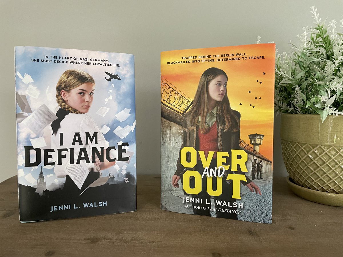 It's #TeacherAppreciationWeek2022! How about a giveaway for both books!

Did you know Brigitte from #IAmDefiance is Sophie's Aunt Brigitte in #OverandOut! The books (both standalones) take place 30 yrs apart but share characters! 

To enter RT &amp; tag a friend. Ends 5/7 #teachers
