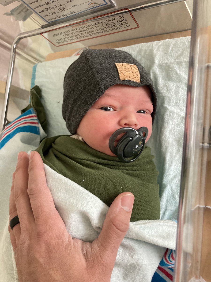 It’s a good thing spring is late because my wife and I were busy this weekend. Very happy boy # 2 is safely here.