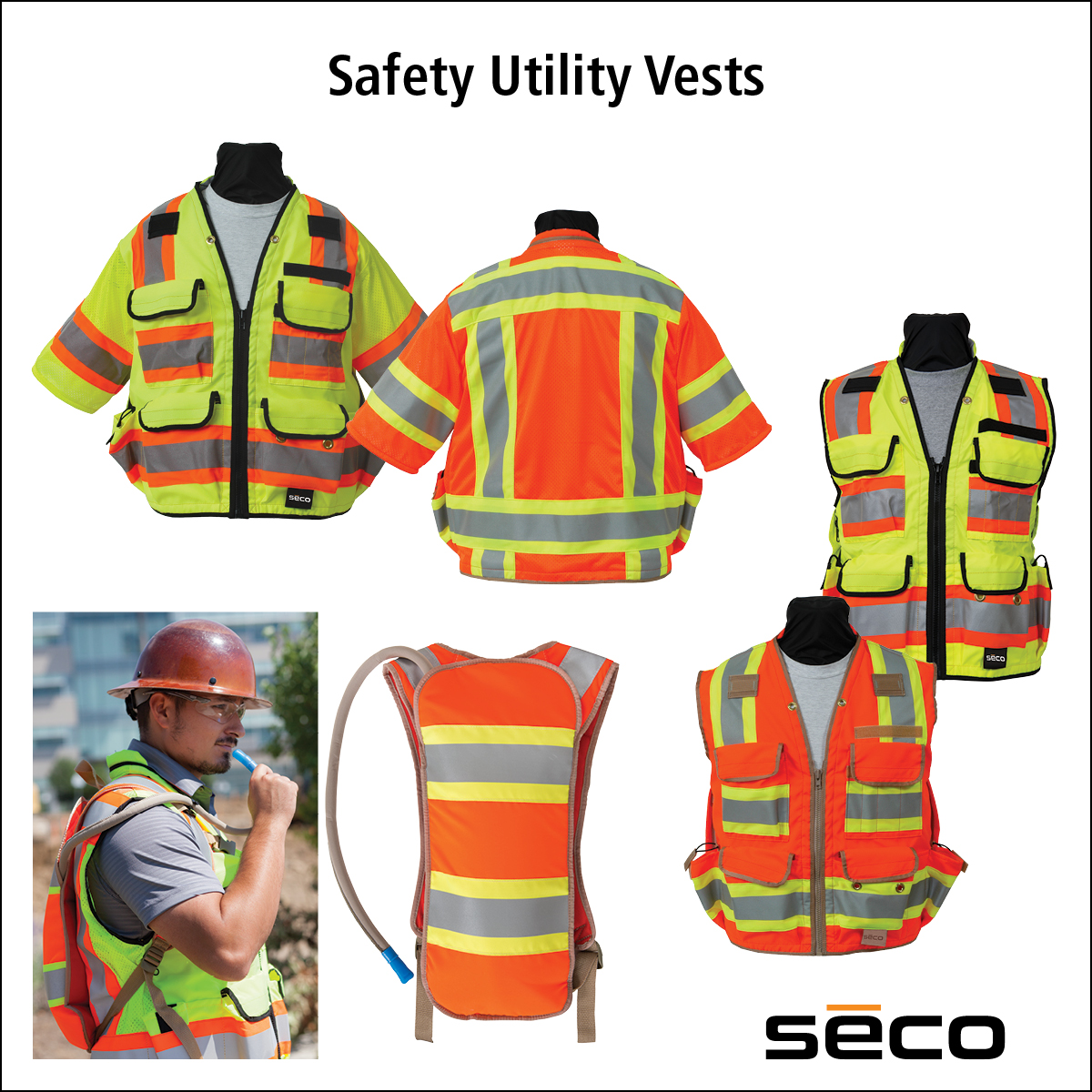 Don't forget all the other vests SECO offers -
#secomfg #investinthebest #surveyorschoice #surveyingaccessories #landsurveying #constructionsurveying #surveylife #secosurveying  #secosafetyvest #secosurveyvest surveying.com