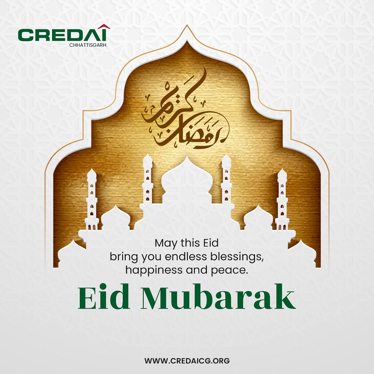 CredaiC's tweet photo. On this holy occasion of Eid, we pray to Allah to flood your life with peace and joy.

Wishing you and your family a blessed Eid.

#Eid #Eid2022 #EidMubarak #HappyEid #HappyEid2022 #Ramdan #EidUlFitr #Eidulfitr2022 #Happiness #Allah #RamdanEnd #Credai #Raipur #Chhattisgarh https://t.co/0mkkXtNPHX