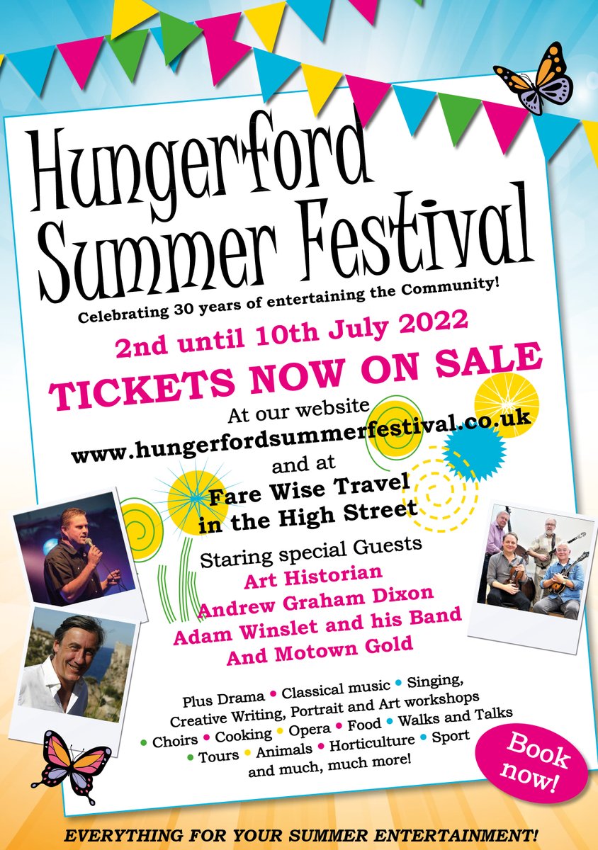 We're looking forward to some summer fun.
Get your tickets NOW ON SALE!