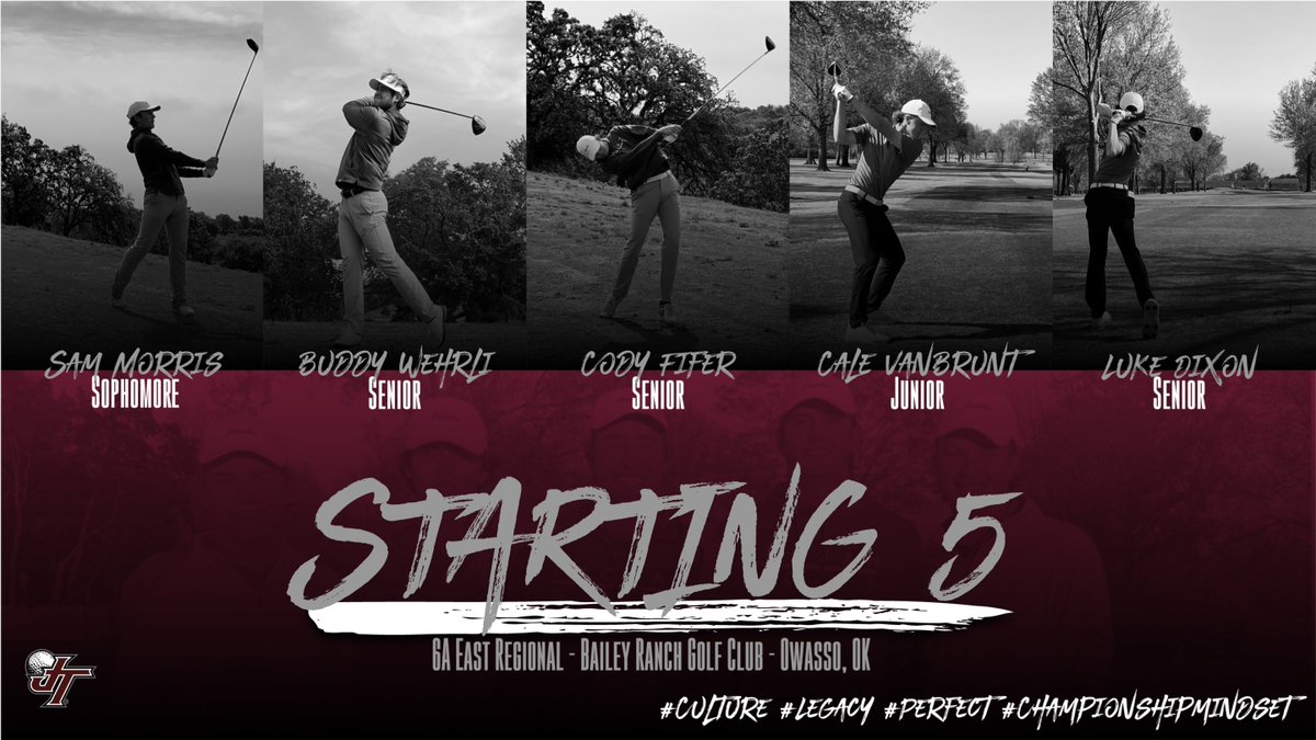 The Jenks Trojans take on the 6A East Regional at Bailey Ranch Golf Club in Owasso, OK! Championship time in Jenks! It's go time! #Culture #Legacy #PERFECT #ChampionshipMindset