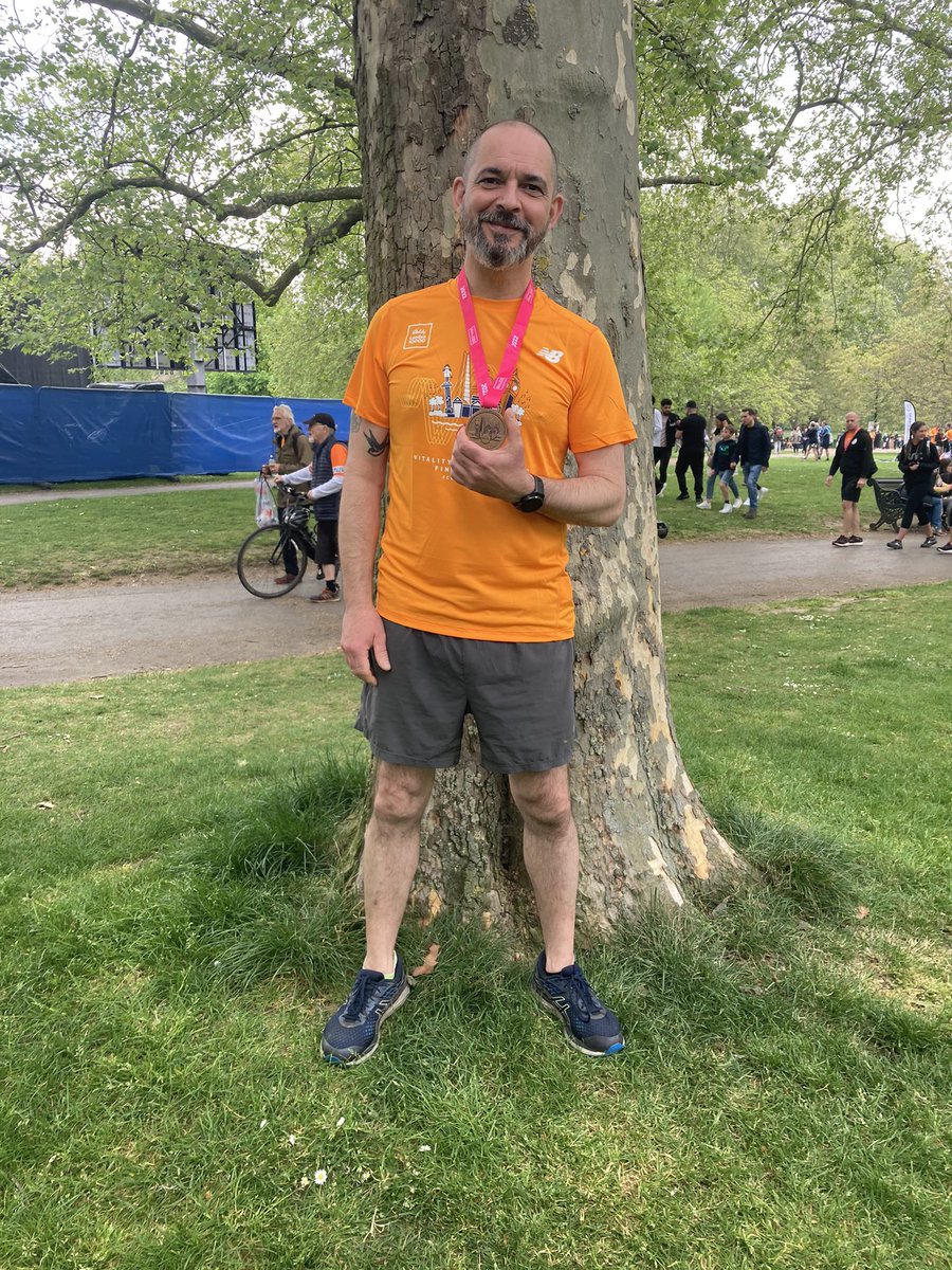 simongcb's tweet image. Finished @London10K thanks to all the organisers and Marshall’s 😁lovely day could have done with a bit of ☀️ 😬