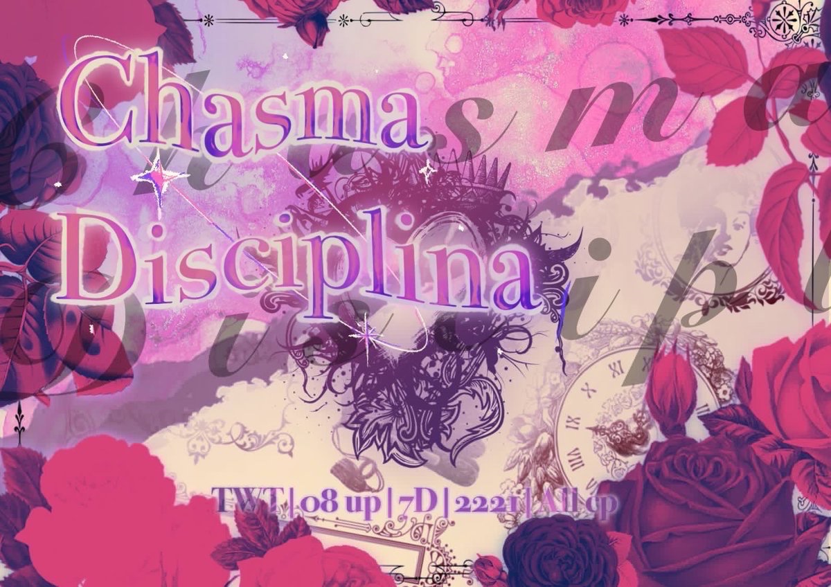(to be continued) Chasma Disciplina tweet media