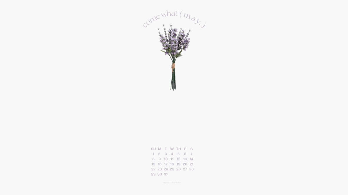 augustbIooms's tweet photo. come what MAY.

(1/2)
this month's wallpapers! tag me if used🫶🏼 https://t.co/0n0AMKUpWN